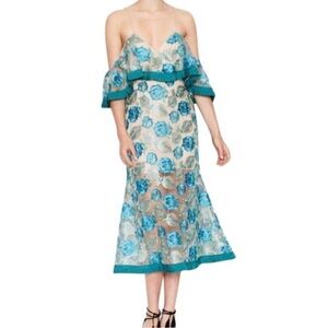 Alice mccall Northern Lights Cold Shoulder Dress